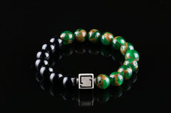Premium Lux Unified Green Jasper and Obsidian