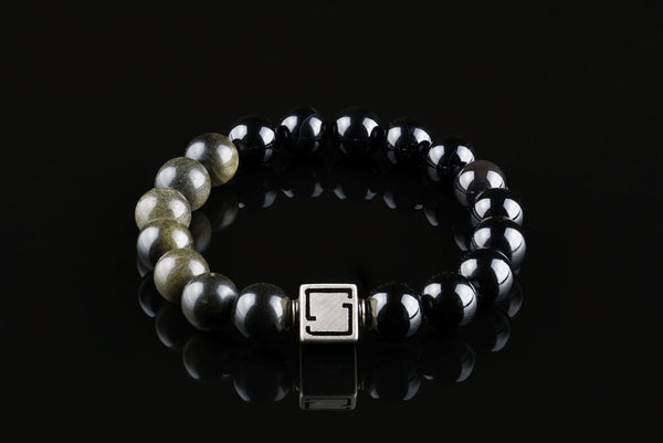 Premium Lux Unified Gold Sheen and Black Obsidian