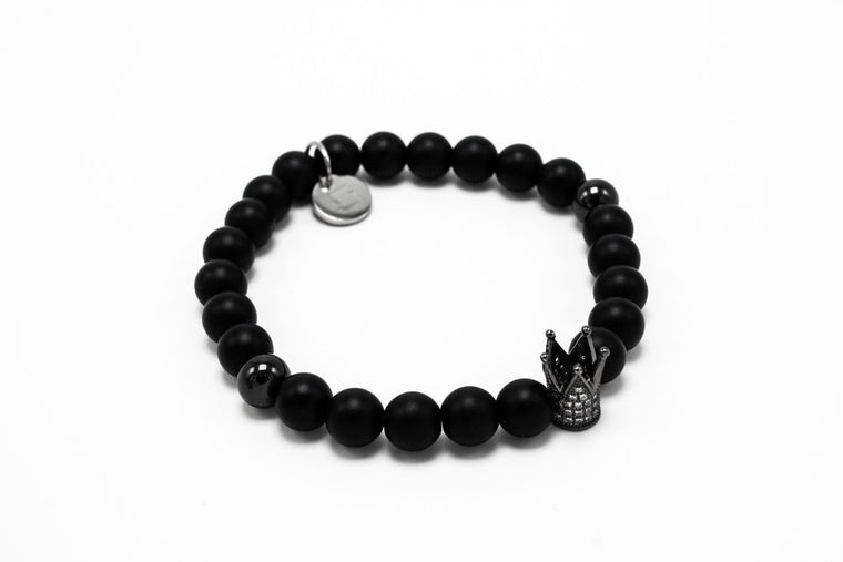 Matte Onyx with Black Rhodium Lux Crown