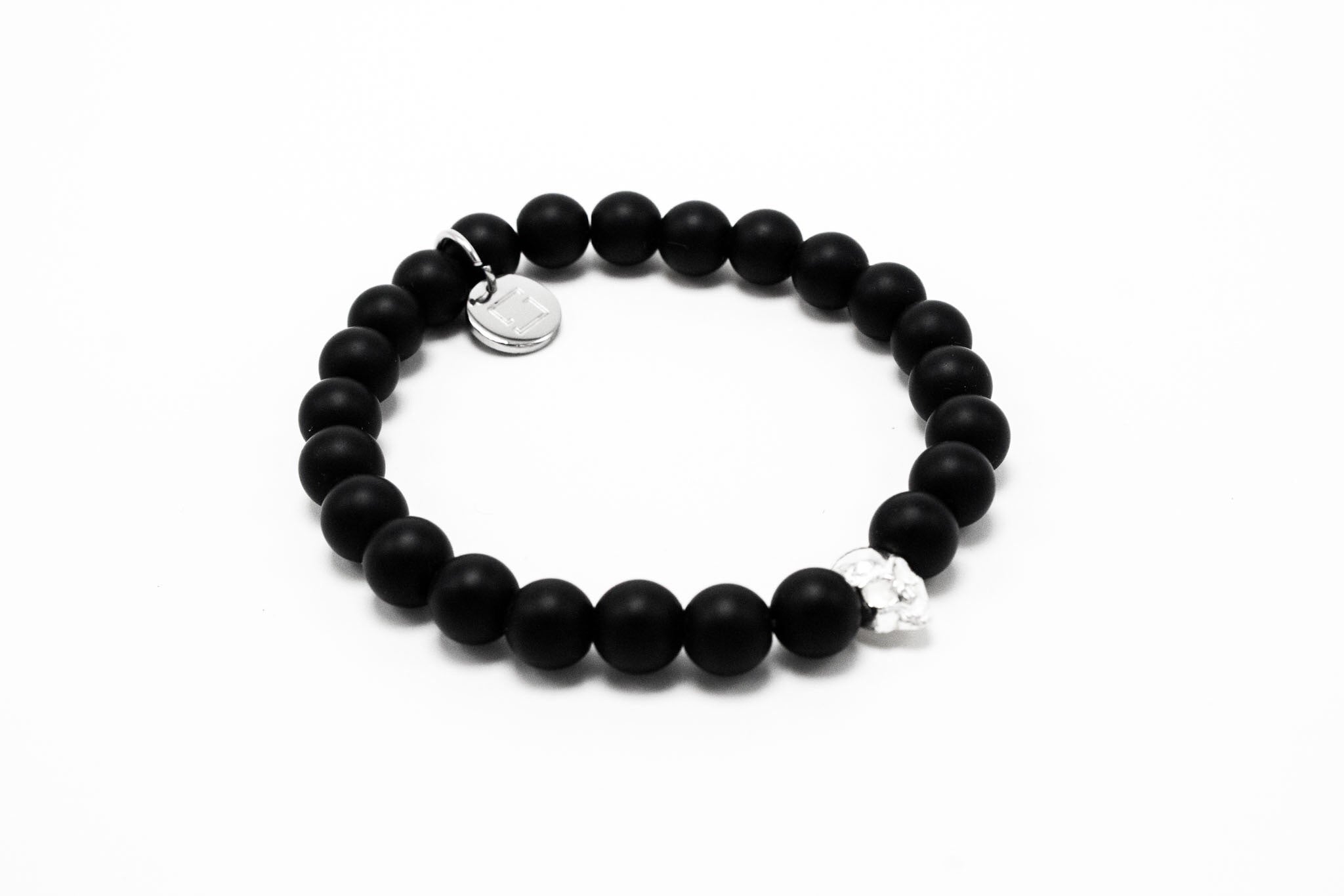 Matte Black Onyx Lux Mini Skull