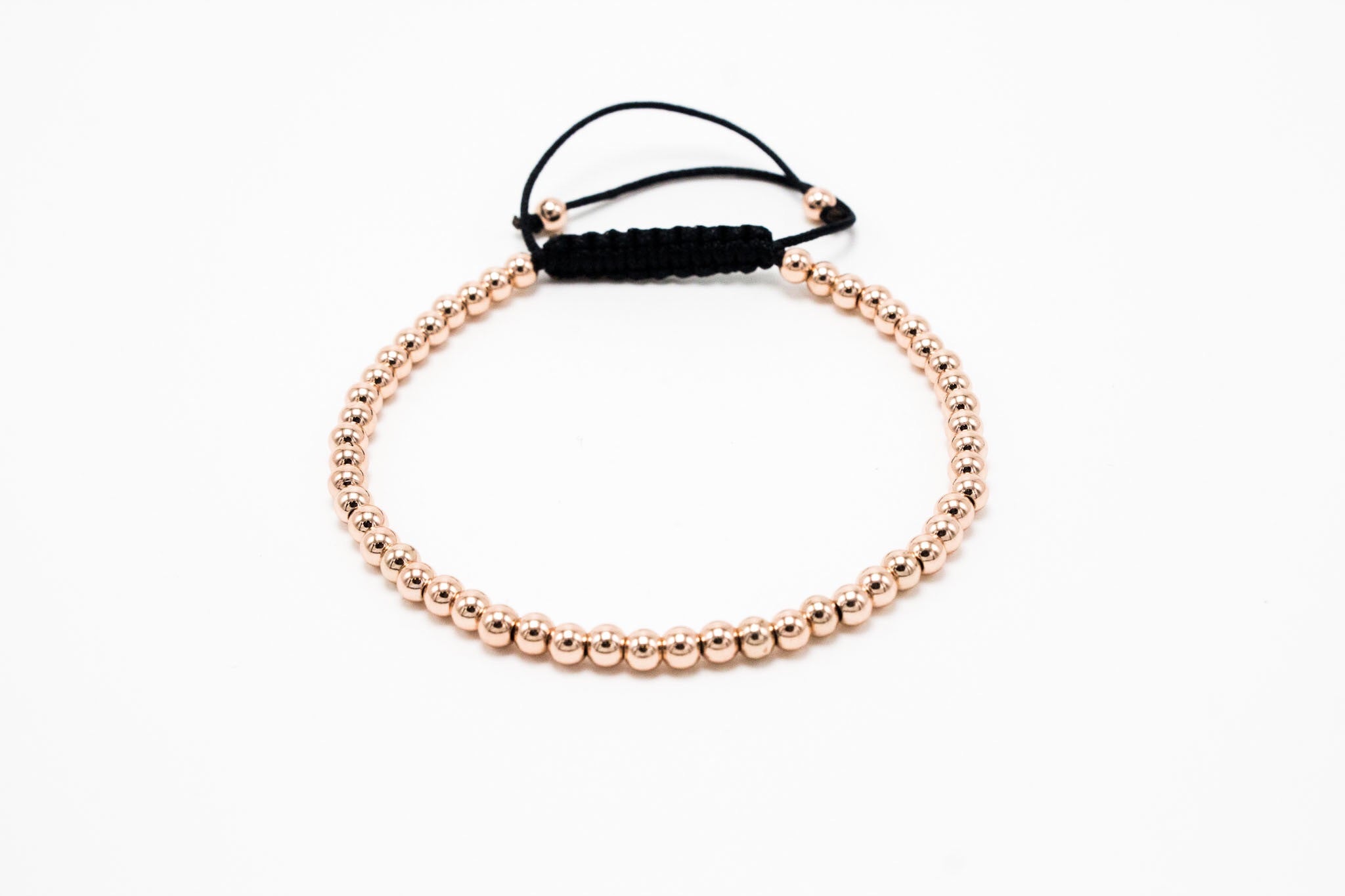 4mm Lux Rose Gold Macrame