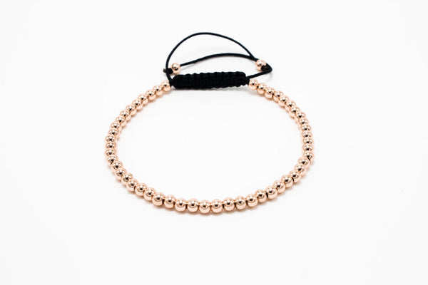 4mm Lux Rose Gold Macrame