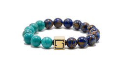 Premium Lux Turquoise and Blue Jasper