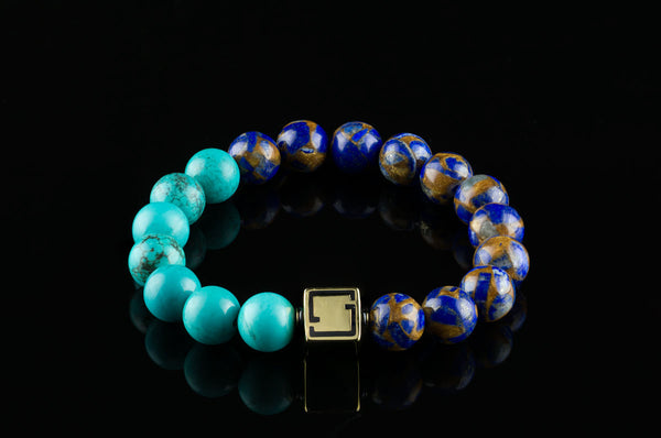 Premium Lux Turquoise and Blue Jasper